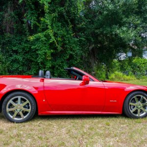 2007 Cadillac XLR Passion Red Limited Edition Number 131