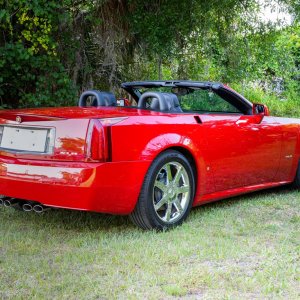 2007 Cadillac XLR Passion Red Limited Edition Number 131