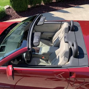2006 Cadillac XLR-V in Infrared with Shale Ebony Interior