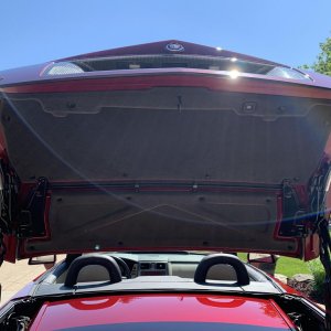 2006 Cadillac XLR-V in Infrared with Shale Ebony Interior