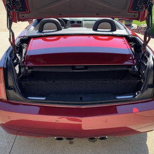 2006 Cadillac XLR-V in Infrared with Shale Ebony Interior