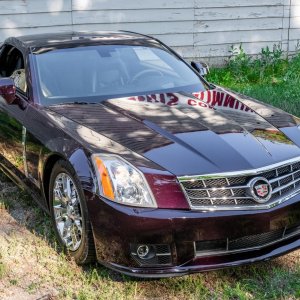 2009 Cadillac XLR in Black Cherry Metallic