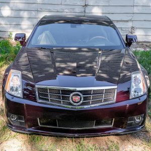 2009 Cadillac XLR in Black Cherry Metallic