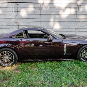 2009 Cadillac XLR in Black Cherry Metallic