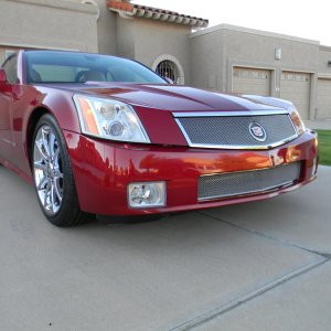 2008 Cadillac XLR-V in Crystal Red Metallic