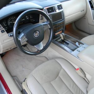 2008 Cadillac XLR-V in Crystal Red Metallic