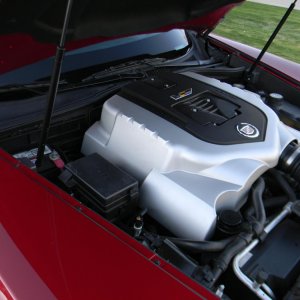 2008 Cadillac XLR-V in Crystal Red Metallic