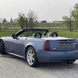 2006 Cadillac XLR in Blue Steel