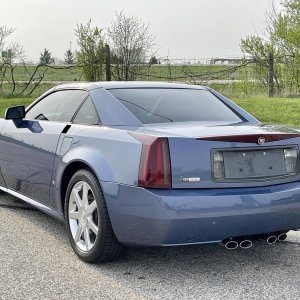 2006 Cadillac XLR in Blue Steel