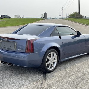 2006 Cadillac XLR in Blue Steel