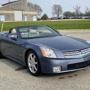 2006 Cadillac XLR in Blue Steel