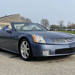 2006 Cadillac XLR in Blue Steel