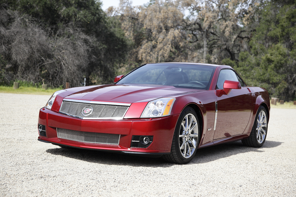 20009 Cadillac XLR-V - Crystal Red Metalic