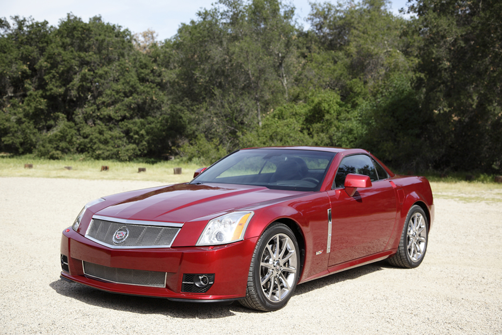 20009 Cadillac XLR-V - Crystal Red Metalic