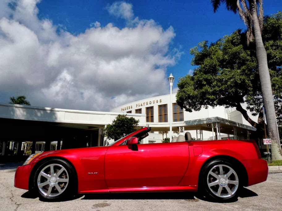 2004 Cadillac XLR - Crimson Pearl