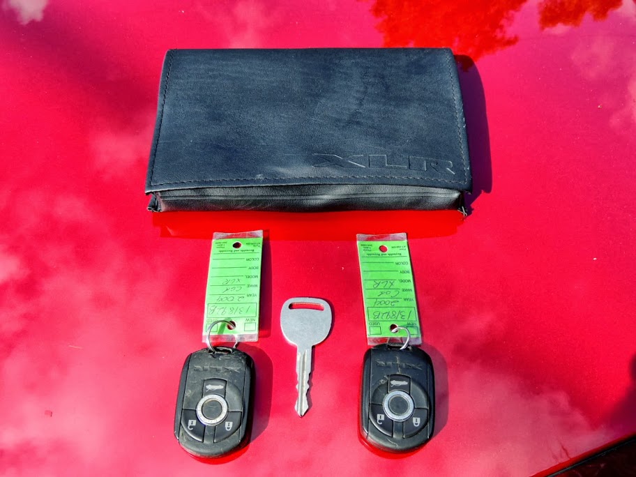 2004 Cadillac XLR - Crimson Pearl