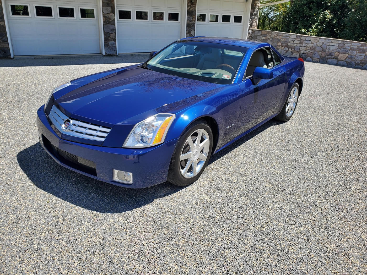 2004 Cadillac XLR in Xenon Blue