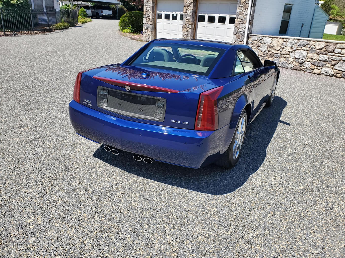 2004 Cadillac XLR in Xenon Blue