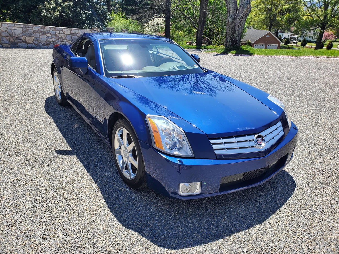 2004 Cadillac XLR in Xenon Blue