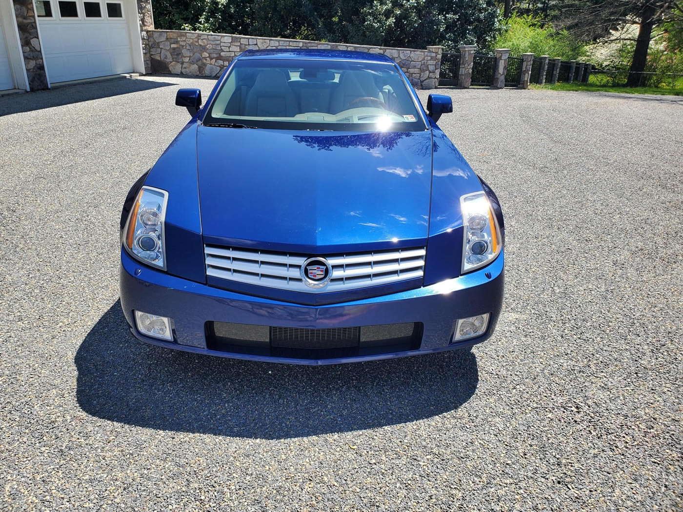 2004 Cadillac XLR in Xenon Blue