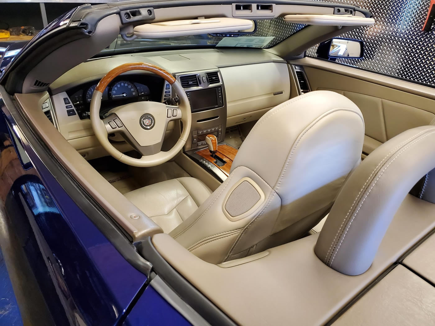 2004 Cadillac XLR in Xenon Blue