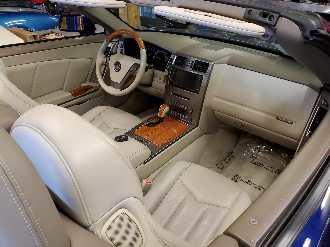 2004 Cadillac XLR in Xenon Blue