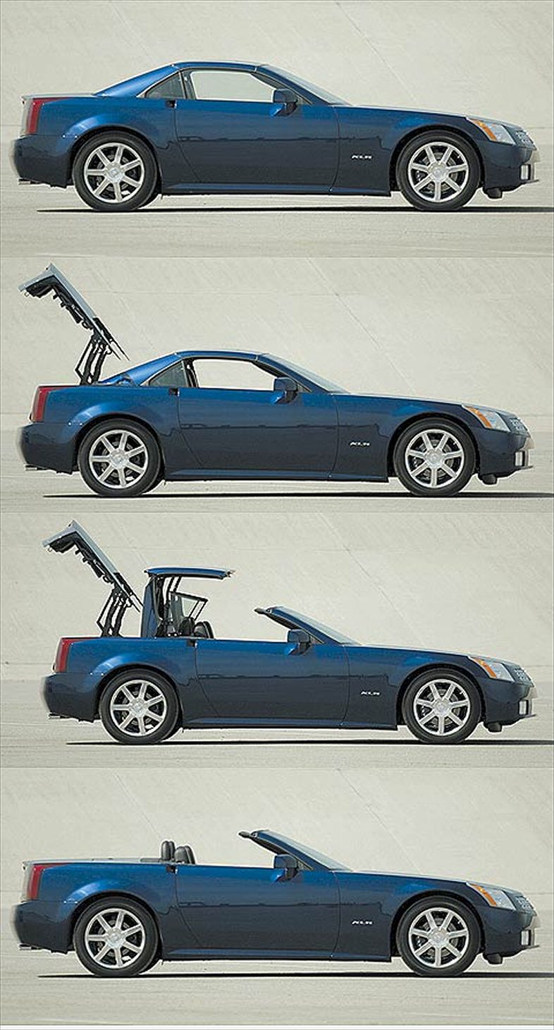 2004 Cadillac XLR Top Down Process