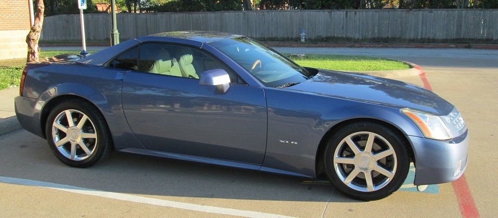 2005 Cadillac XLR - Blue Steel