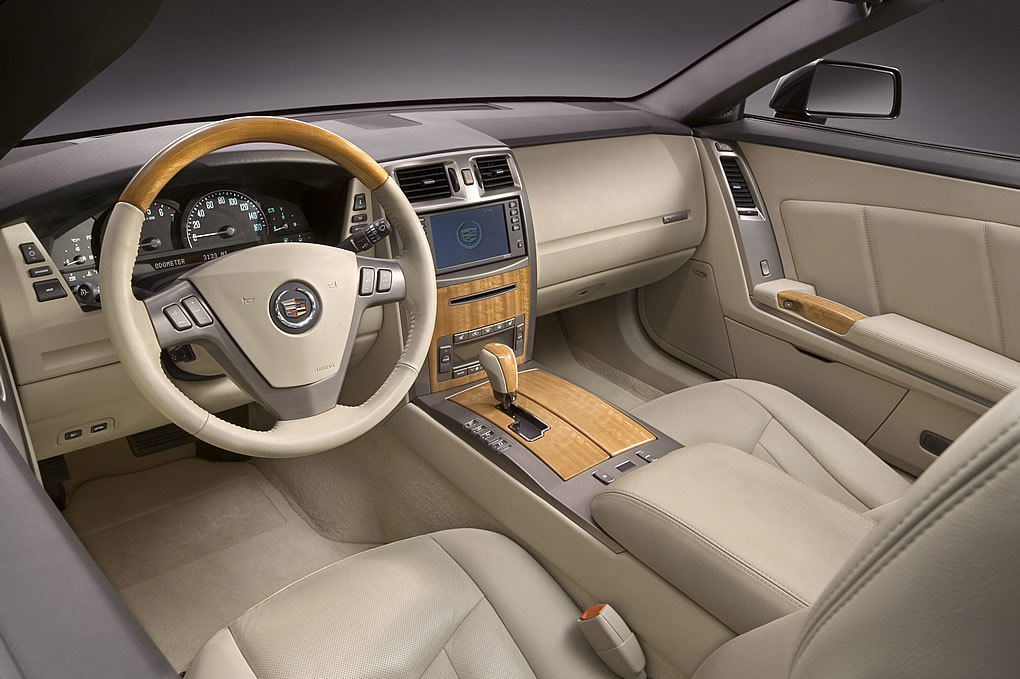 2006 Cadillac Star Black Limited Edition XLR Interior