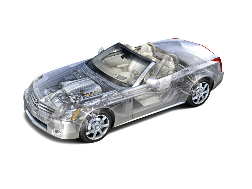 2006 Cadillac XLR Cutaway