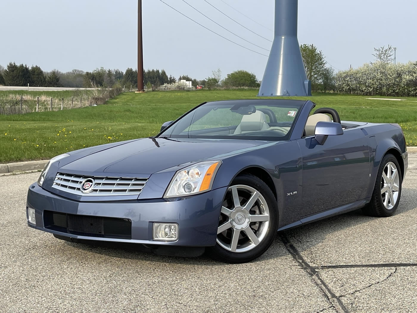 2006 Cadillac XLR in Blue Steel