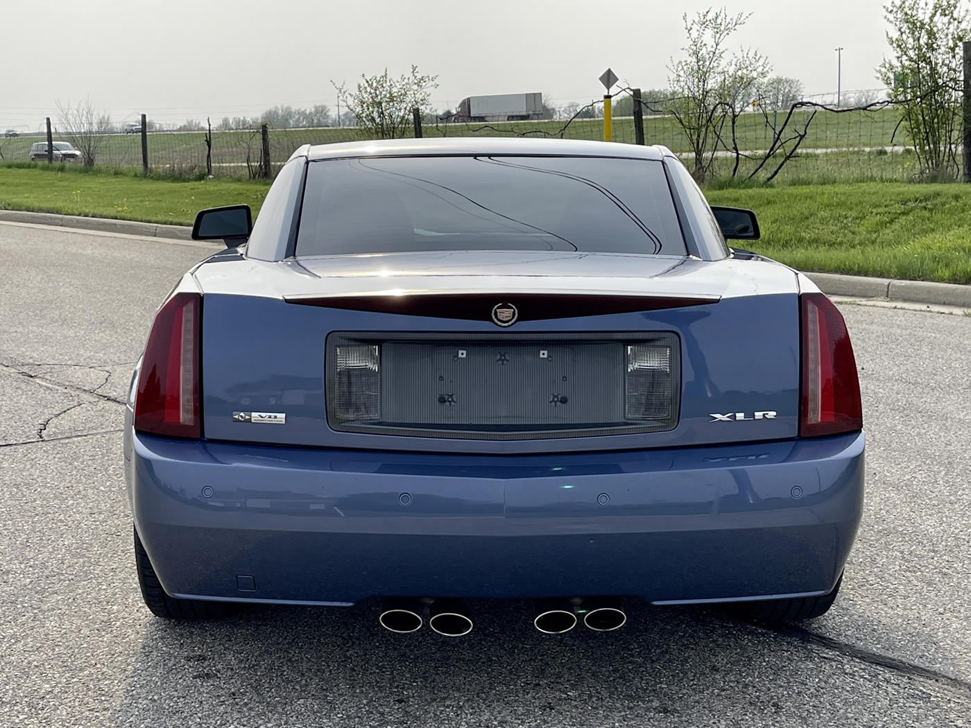 2006 Cadillac XLR in Blue Steel