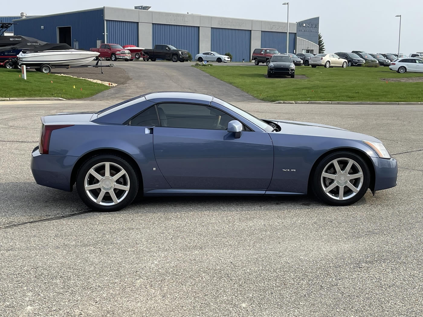 2006 Cadillac XLR in Blue Steel