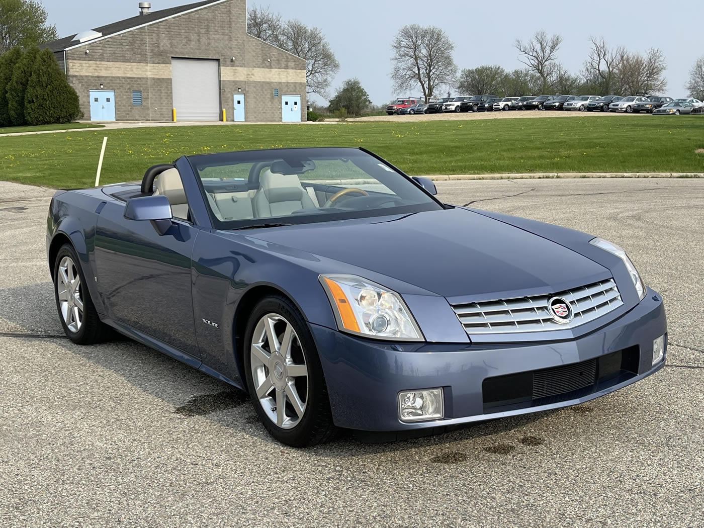 2006 Cadillac XLR in Blue Steel