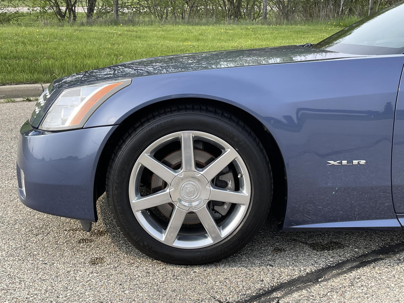 2006 Cadillac XLR in Blue Steel