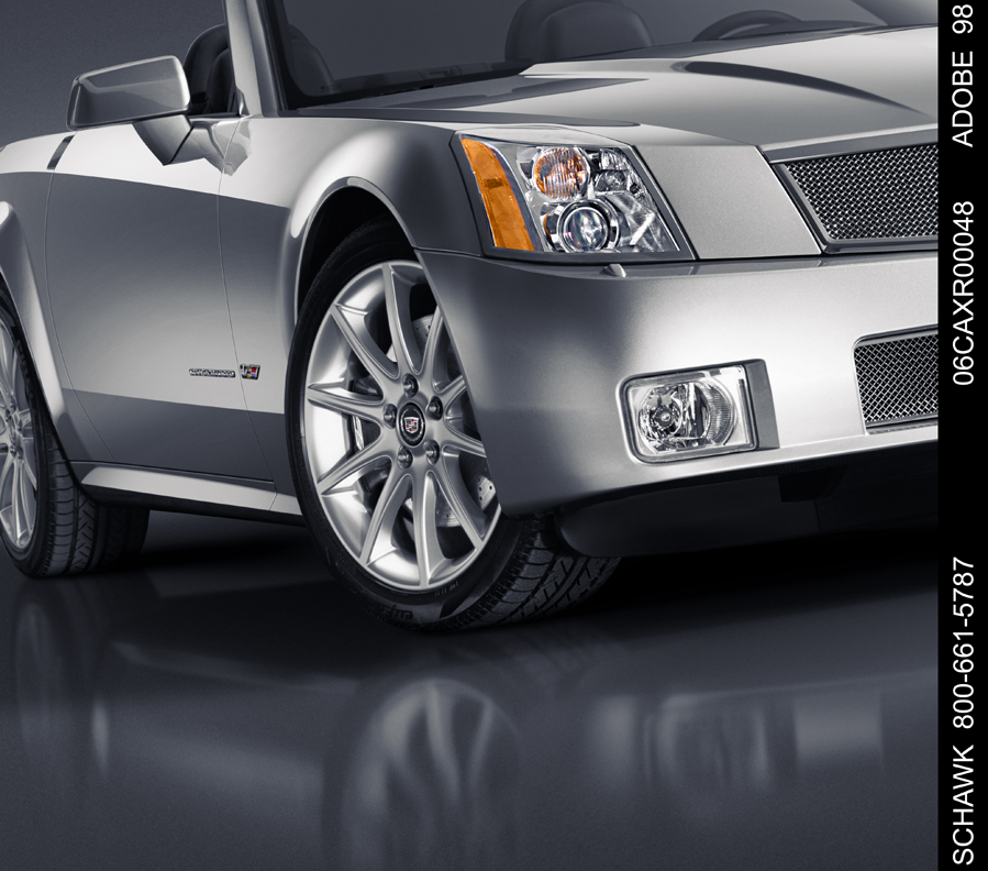 2006 Cadillac XLR-V 3/4 Passengers side Front