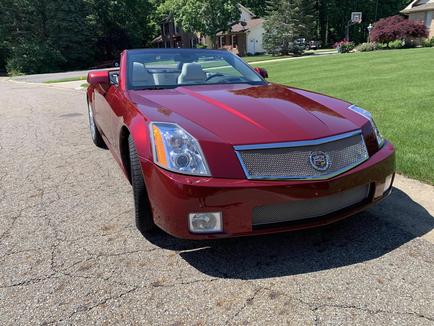 2006 Cadillac XLR-V in Infrared with Shale Ebony Interior