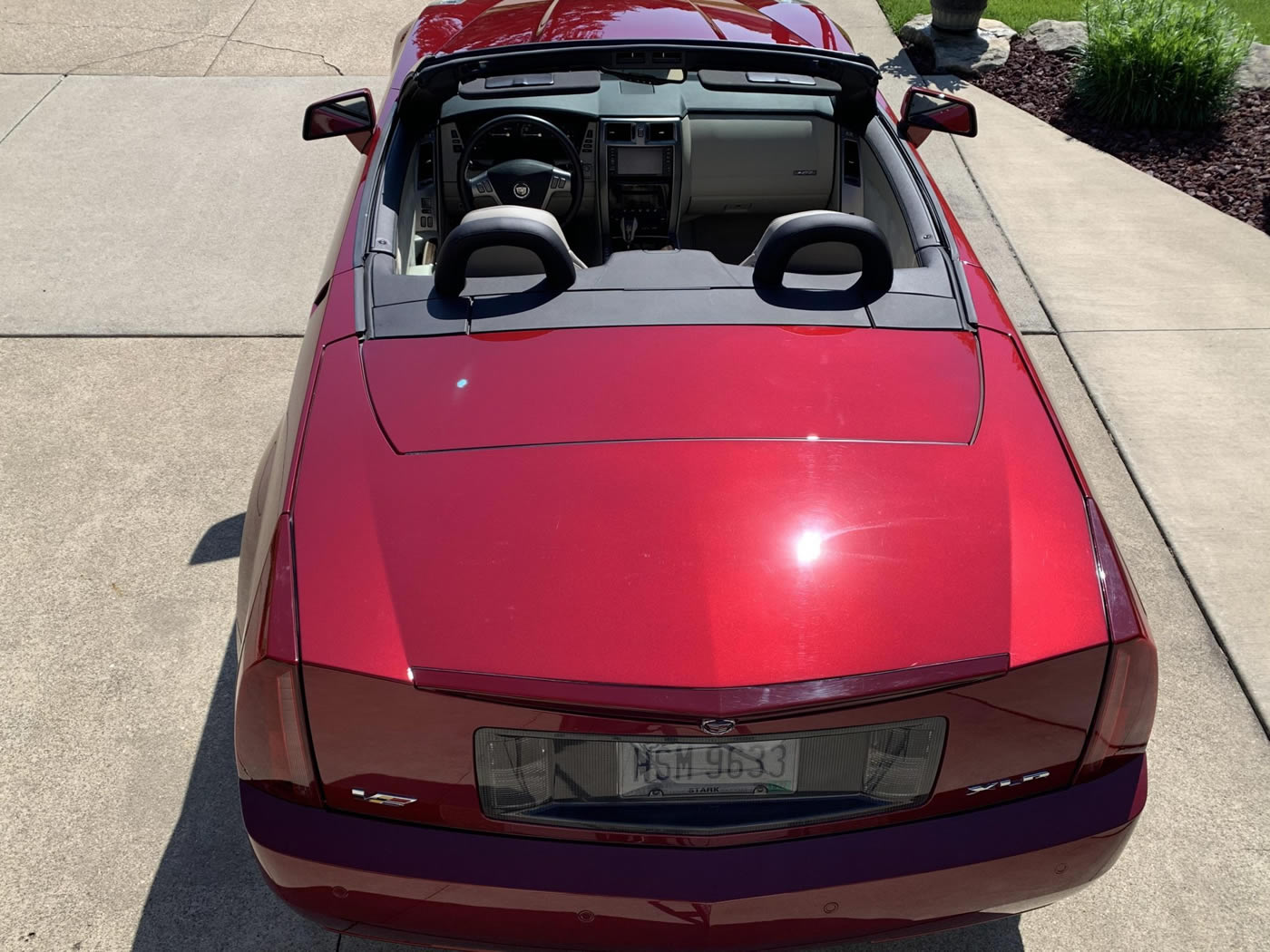 2006 Cadillac XLR-V in Infrared with Shale Ebony Interior