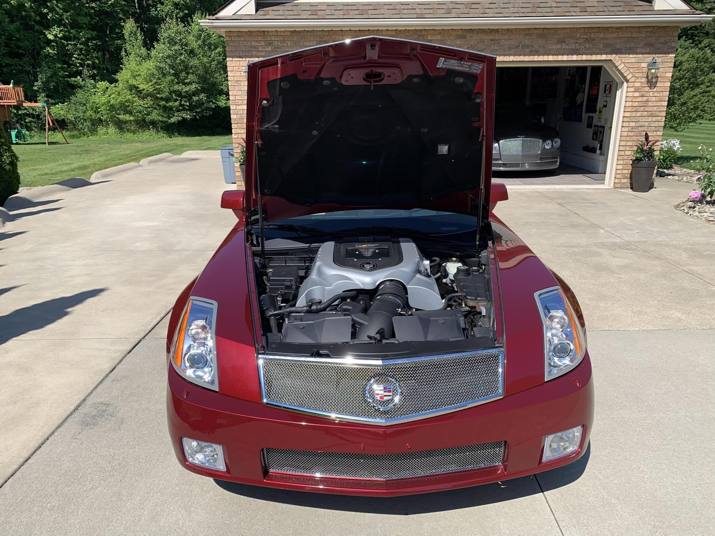 2006 Cadillac XLR-V in Infrared with Shale Ebony Interior