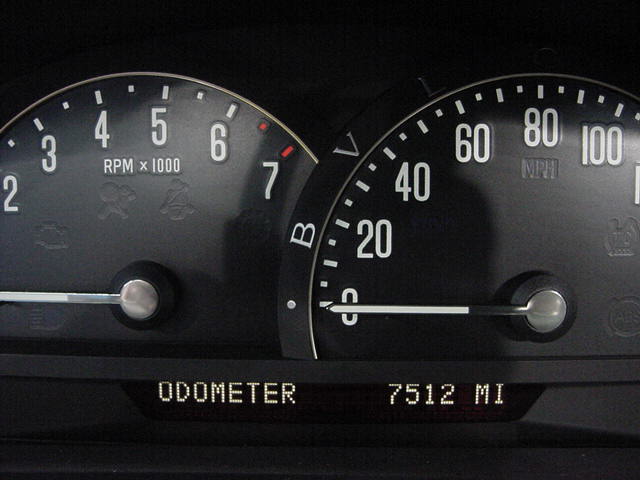 2006 XLR Gauges