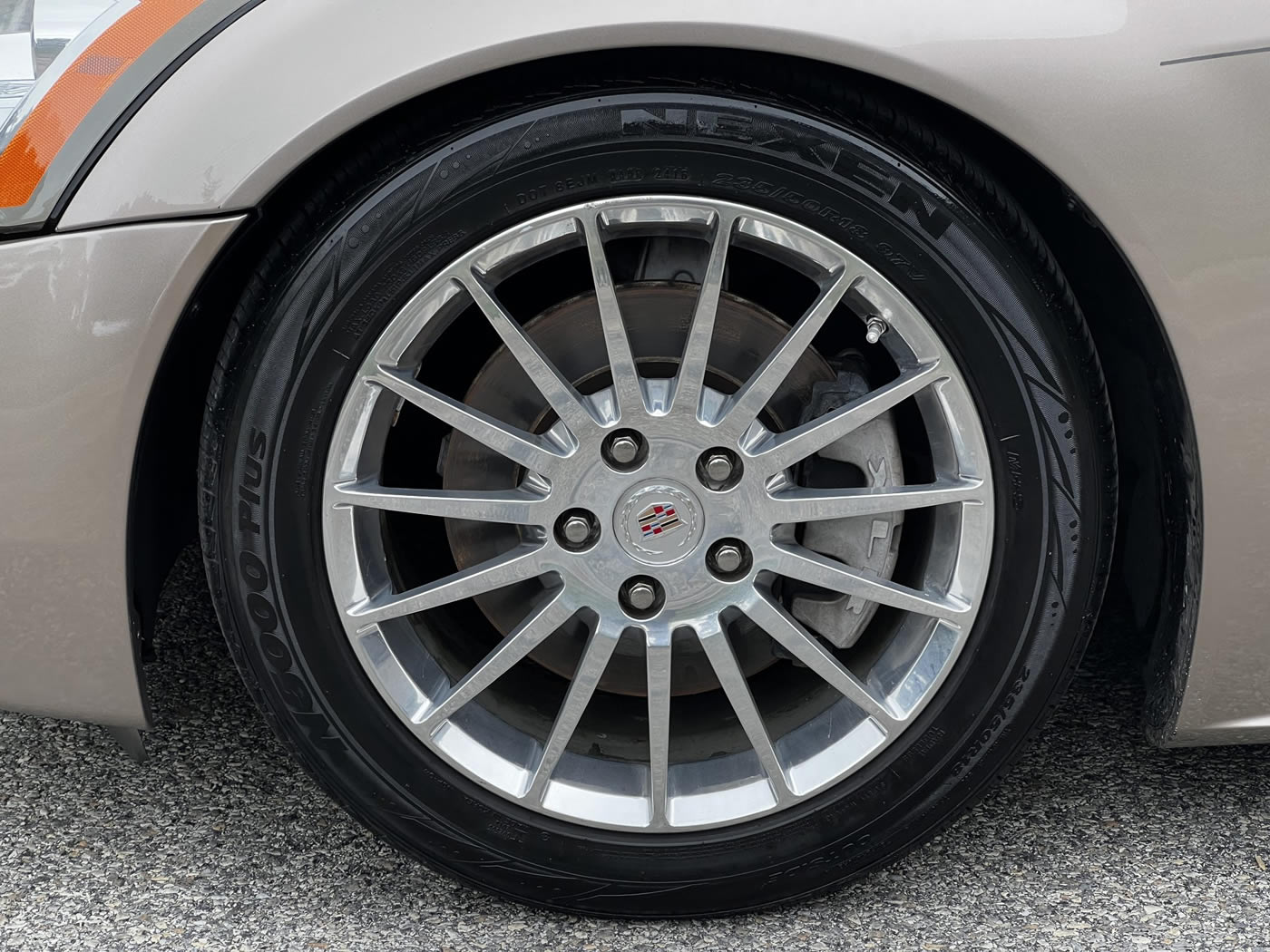 2008 Cadillac XLR Platinum Edition in Goldstream Metallic