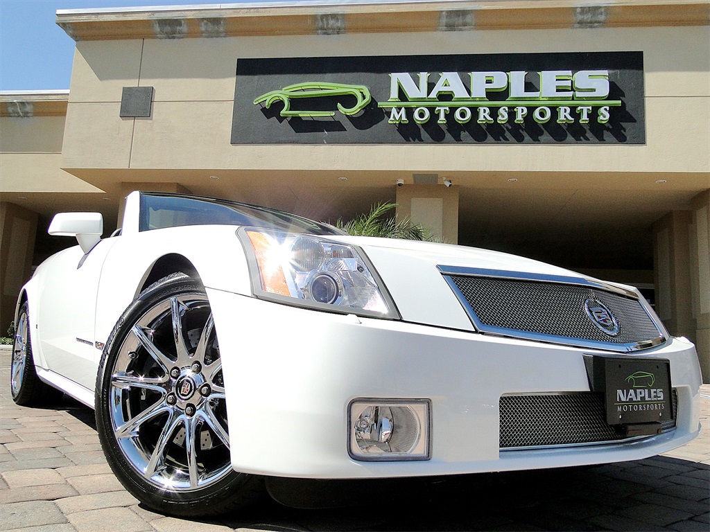 2008 Cadillac XLR-V - Alpine White