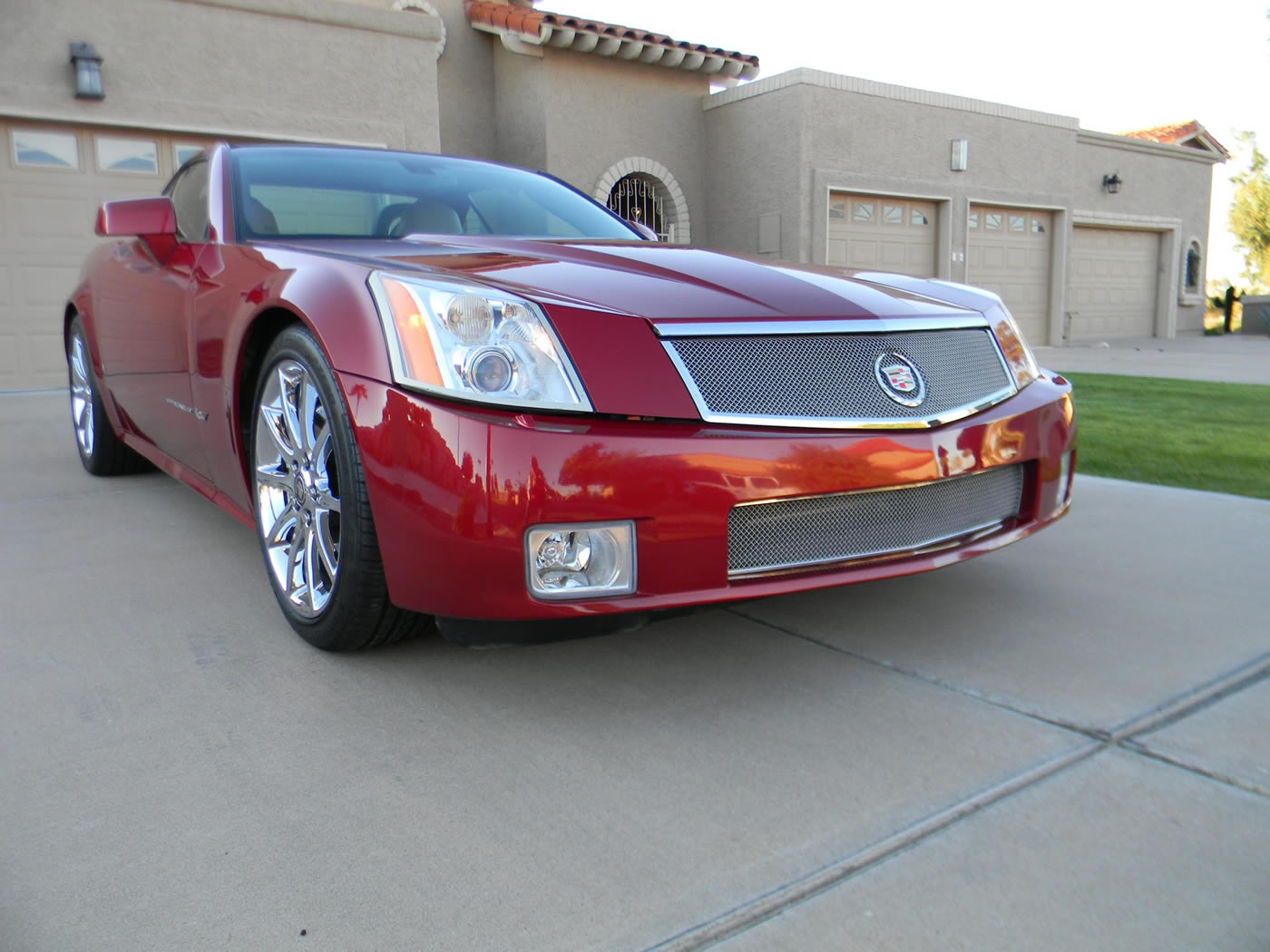 2008 Cadillac XLR-V in Crystal Red Metallic