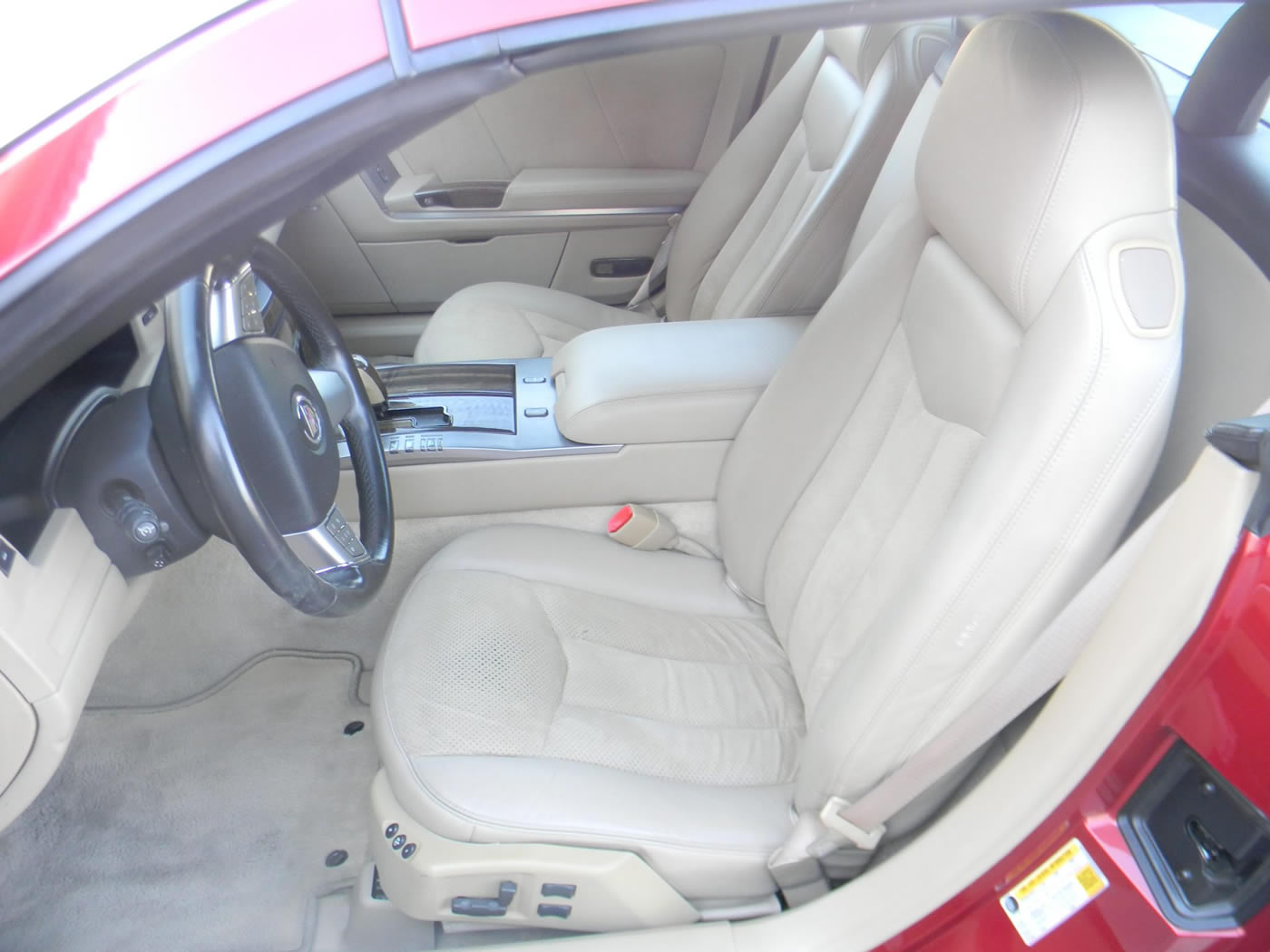 2008 Cadillac XLR-V in Crystal Red Metallic