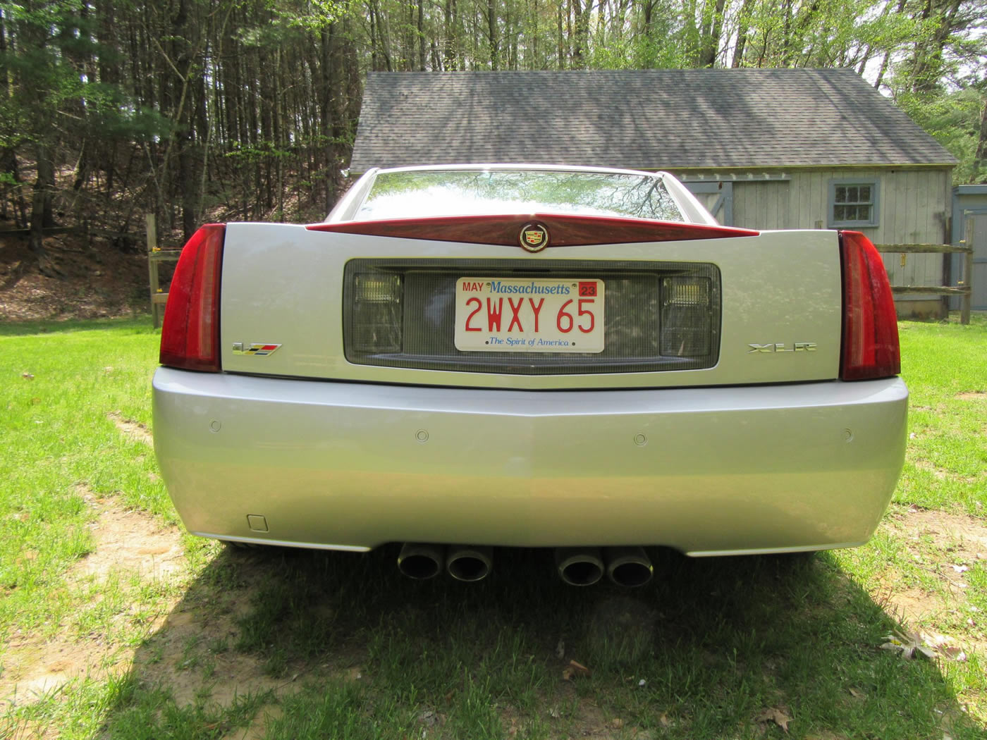 2008 Cadillac XLR-V in Light Platinum