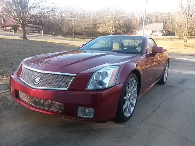 2008 XLR-V Crystal Red Metallic