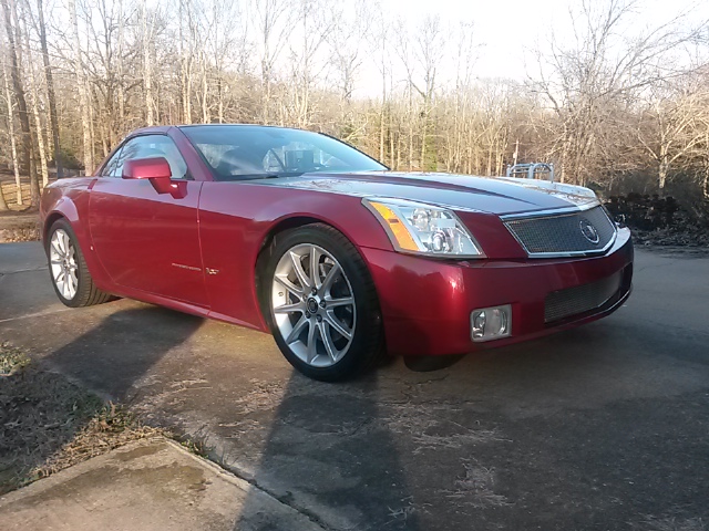 2008 XLR-V Crystal Red Metallic