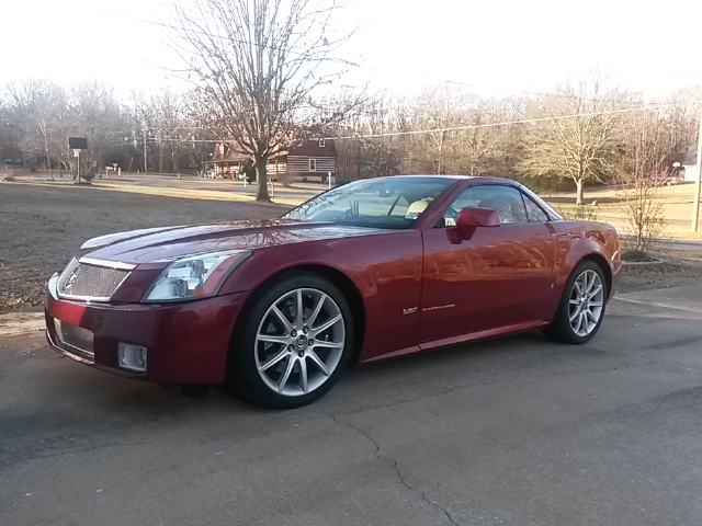 2008 XLR-V Crystal Red Metallic