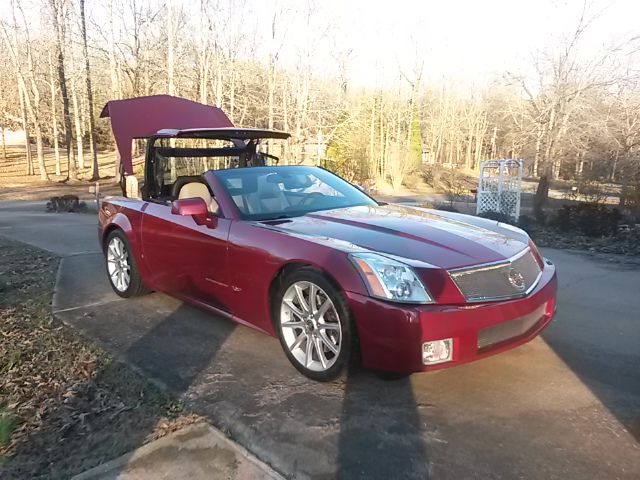 2008 XLR-V Crystal Red Metallic