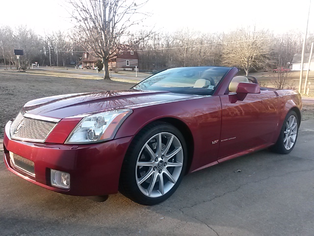 2008 XLR-V Crystal Red Metallic